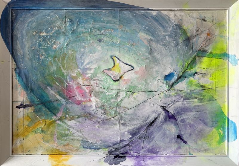 Pangea #5  - a Paintings by Valeriangelini